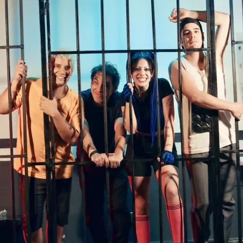 Foto de prensa de la banda en 2024