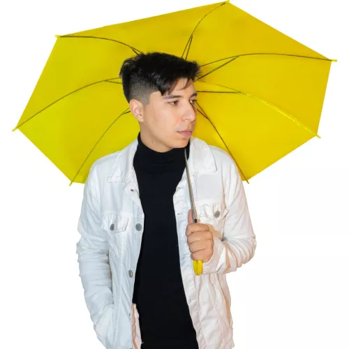 Tapa de disco-Foto de frente con Paraguas