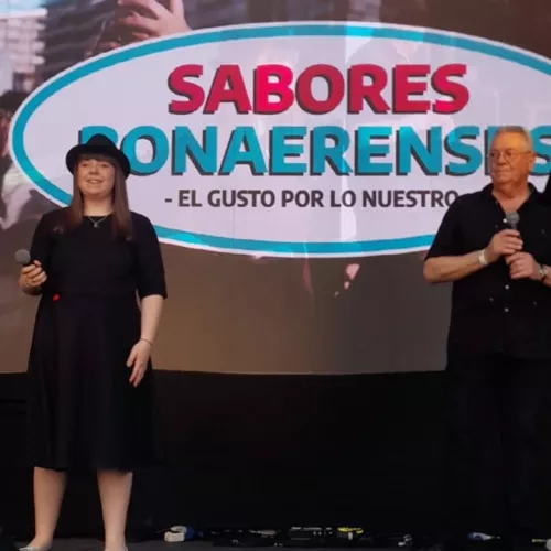 Presentacion en la feria de emprendedores bonaerenses en la ciudad de chascomus "sabores bonaerences"