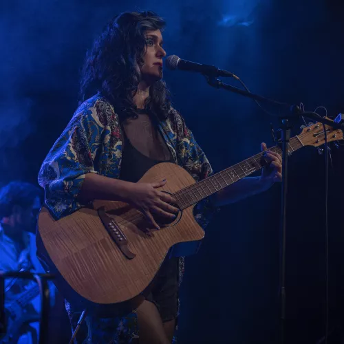 Presentación en Teatro Opera de La Plata, banda apertura de la presentación del disco de Diego Martez y Los Cauces. Abril 2024. Ph: Lali Varveri