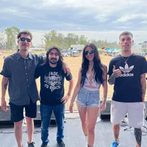 Prueba de sonido del show