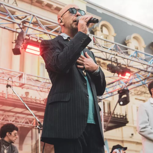 Imagen de la presentacion del Sindicato de boleros 