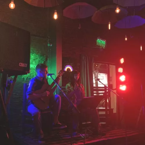 En uno de nuestras primeras presentaciones