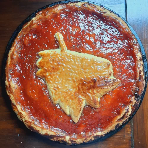 Pastafrola Hojas