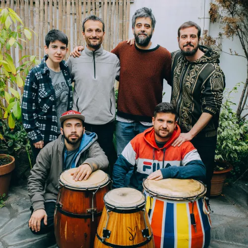Juan Miguel y los tambores de La Perla