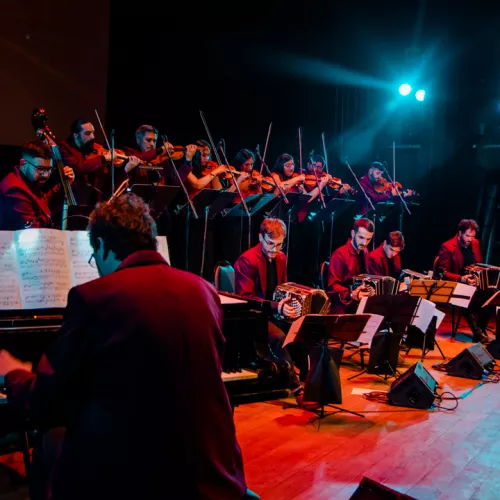 Show sideral , teatro municipal de Bahía Blanca 