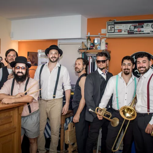Foto de la banda completa