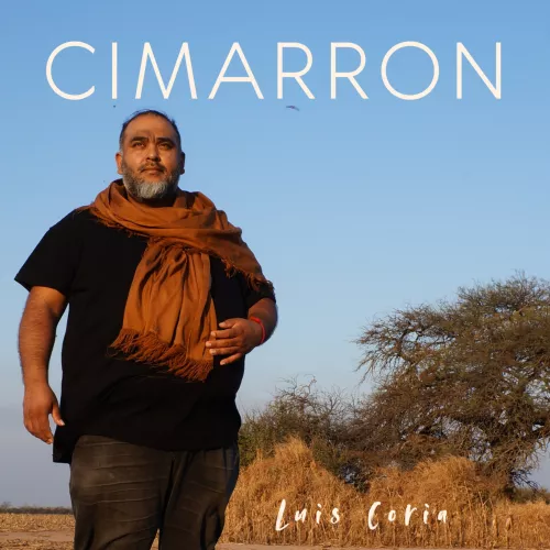 Arte de tapa del disco de Luis Coria - CIMARRON.