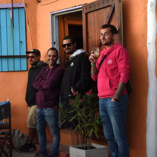 Integrantes de la banda Mayo Boreal