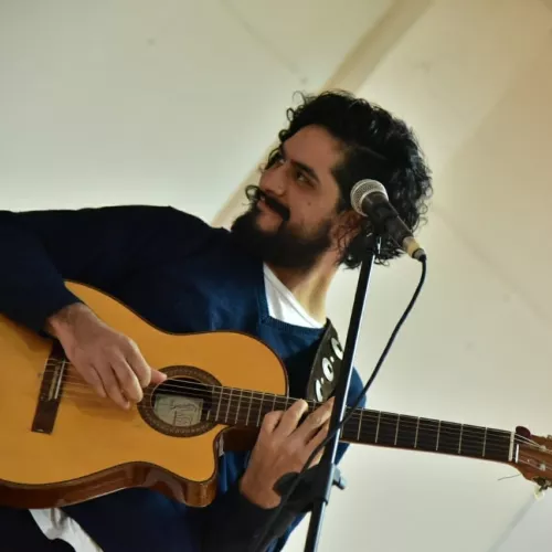 Autor y compositor de música de raíz folklórica.