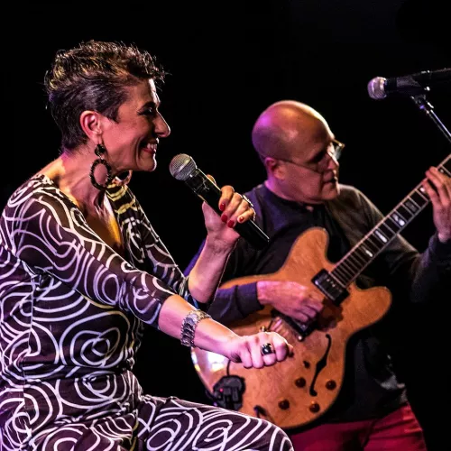 Patricia Barone y Javier González Patricia Barone y Javier González