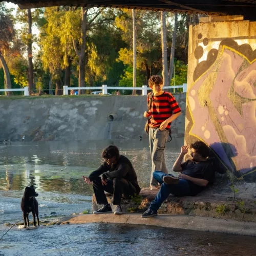Sesion de fotos en el Parque de Mayo, Bahia Blanca
