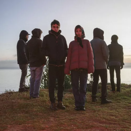 los pels posando al amanecer en el rio de la plata