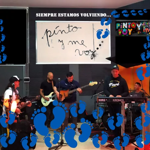 Pínto y me voy ...en la radio mas importante de quilmes LA RK