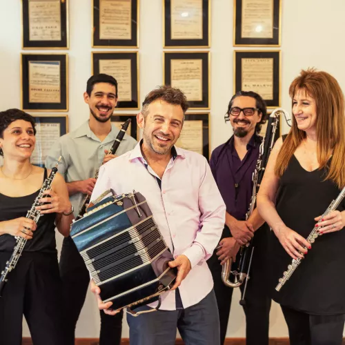 QUINTETO DE ACADEMIA tango y música argentina para bandoneón, flauta, oboe, clarinete y clarinete bajo