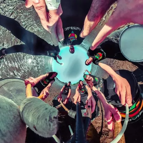 Saltimbanki 360 en el Río de Quilmes