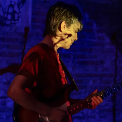 Foto tomada en un show en vivo en la ciudad de La plata