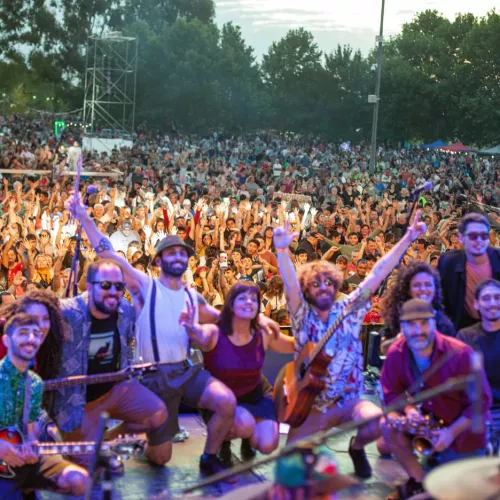 La Orquesta en Olavarria, ante 60 mil personas