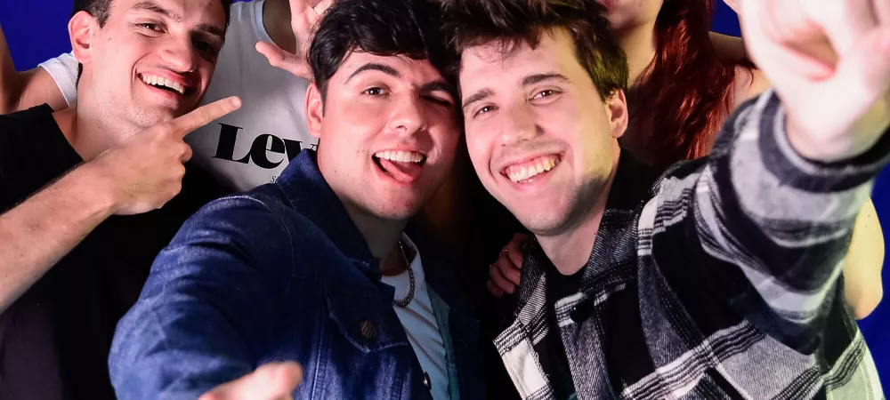 Sesión de fotos de la banda en 2023