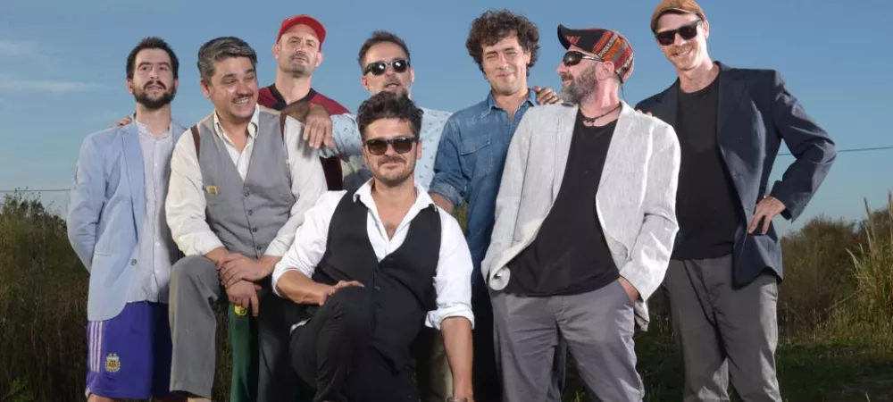 Imagen de la banda platense El Engrupe - foto grupal
