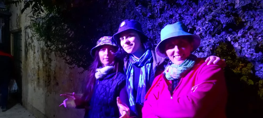 Ella, ella y yo se presentó en el centro cultural Plurales, San Fernando. Presentó su show "Eso me hace acordar "... junto a un duo de danza 