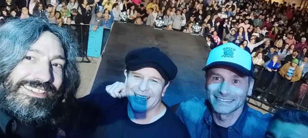 Final de la presentacion en la 45° Fiesta Provincial de la Papa, Nicanor Otamendi