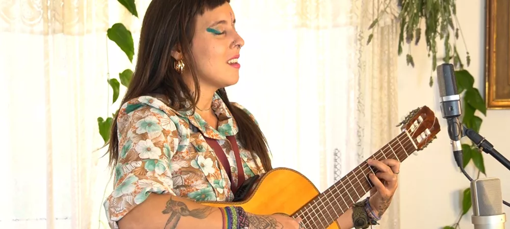 Registro de la grabación de LOVE SESSION de una par de mis canciones.