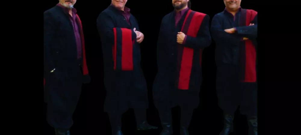 Los de Salta - de izquierda a derecha - Martin Sosa, Gustavo Trindade, Cesar Linares y Javier Girado.