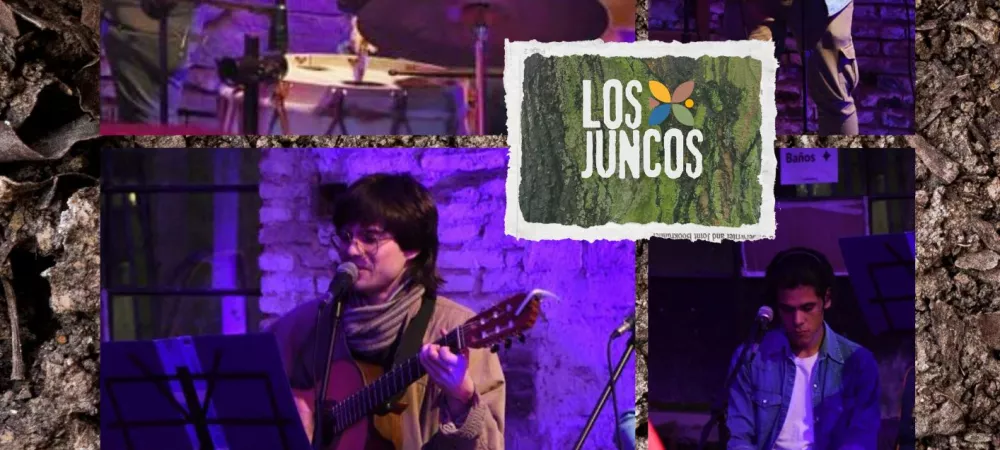 Collage de nuestra fecha en la peña La Florecida