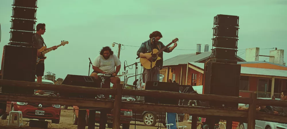 Alan Bay Sunset Trio en el Marisol Sea Sounds Festival (Enero 2020, Balneario Marisol)