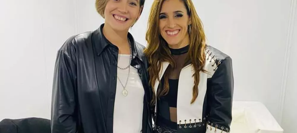 Amparo con Soledad