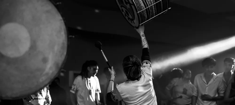 Solo de Fondos Bombahia tambores Arriba