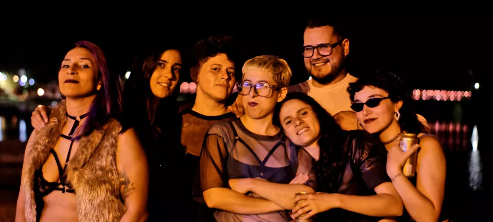 Fecha en la Primera Marcha del Orgullo en Gualeguaychu