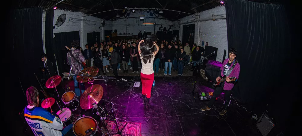 La banda en vivo