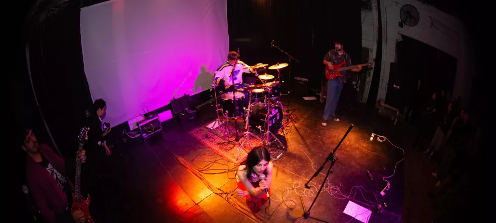 La banda en vivo