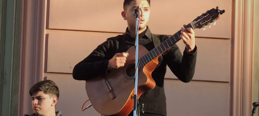 Show en Magdalena por el 25 de mayo