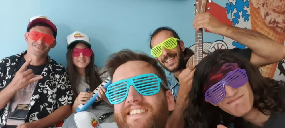 Integrantes de la banda.