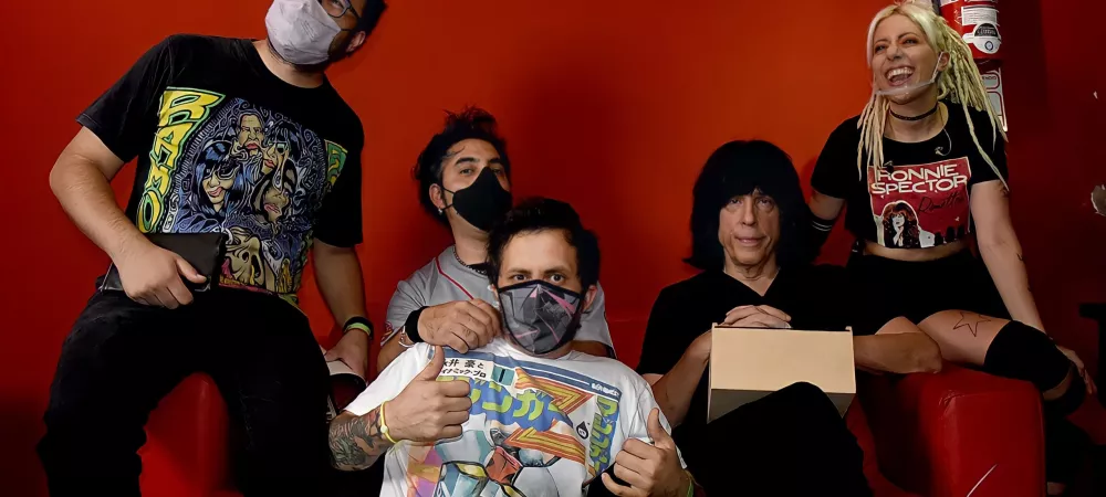 DARAA & Marky Ramone en 2022 abriendo su show en Teatro Flores