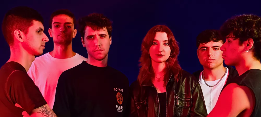 Sesión de fotos de la banda en 2023
