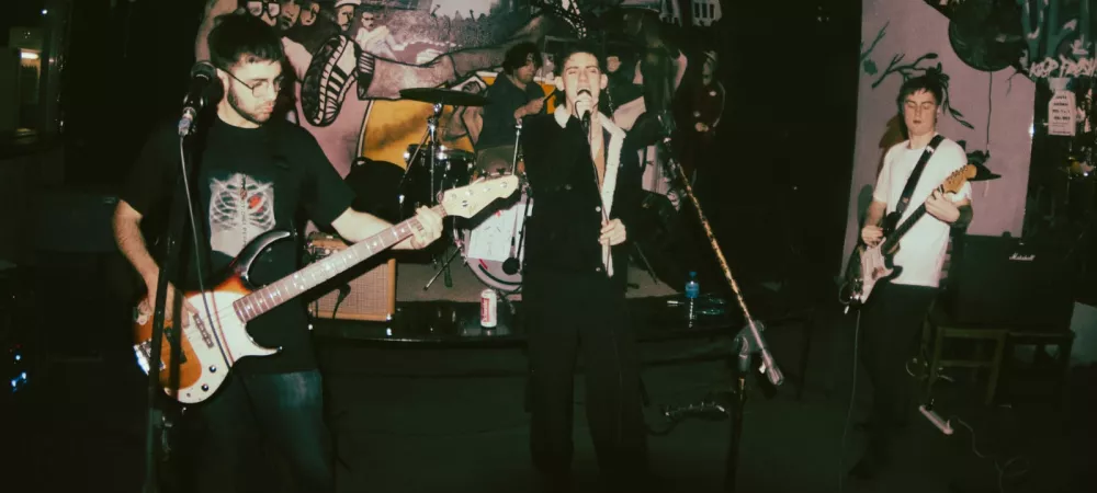 Imagen de la banda en una de sus ultimas presentaciones