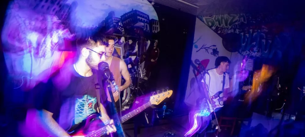 Imagen de la banda en una de sus ultimas presentaciones