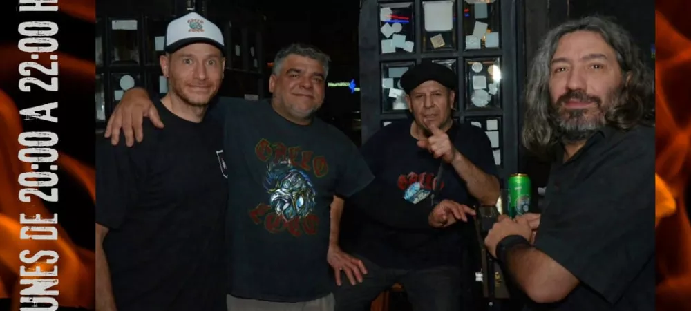 Nota radial en Vorterix Mar del Plata, 06/10/2025, anunciando la participacion en el concurso "Mi Banda Interior", camino al Quilmes Rock 2026