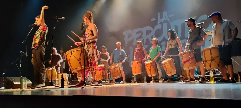 Percuteca Leguera en vivo