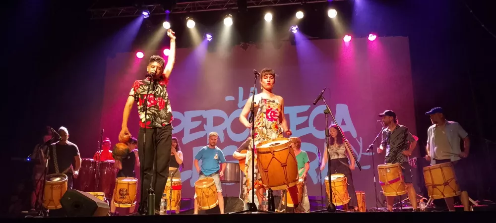 Percuteca Leguera en vivo