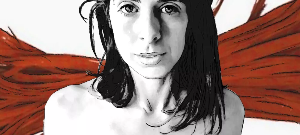 La cantautora ilustrada