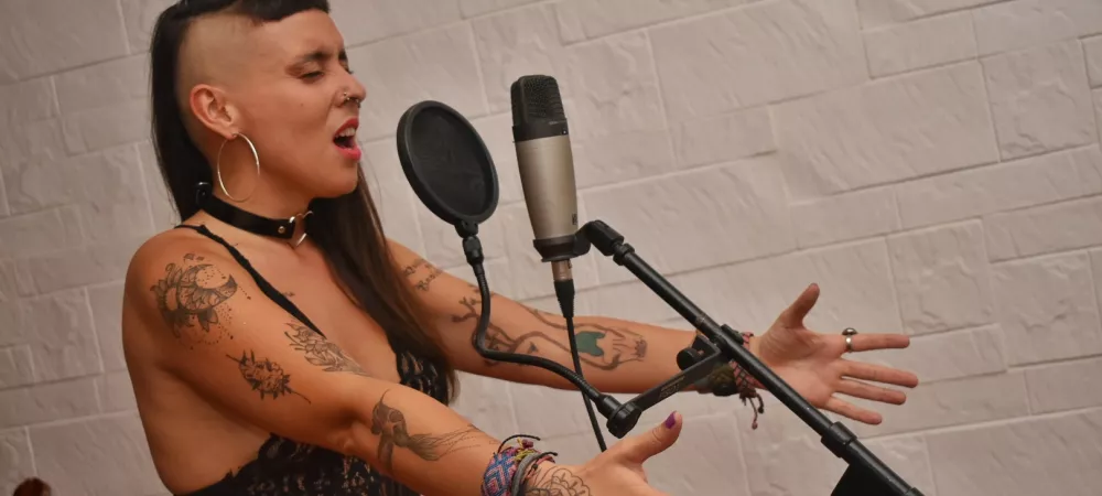 Registro de la grabación del videoclip de una de mis canciones : LO EXTERNO.