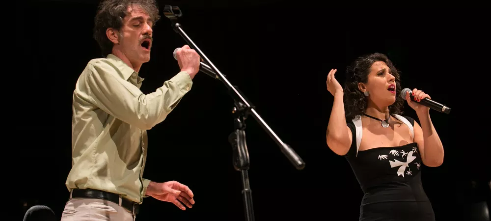 Lucía Riet + Pablo Dacal y EL Ritual, CCK Homenaje a Palo Pandolfo, PH Fede Kaplun