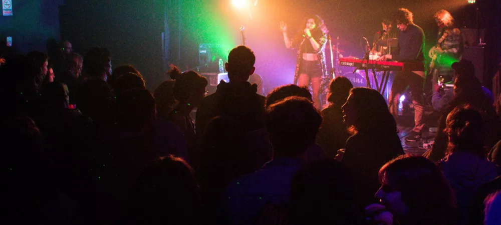 Monxz cerrando el festival Micelio 