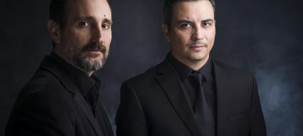 Negro Falótico y Matías Álvarez