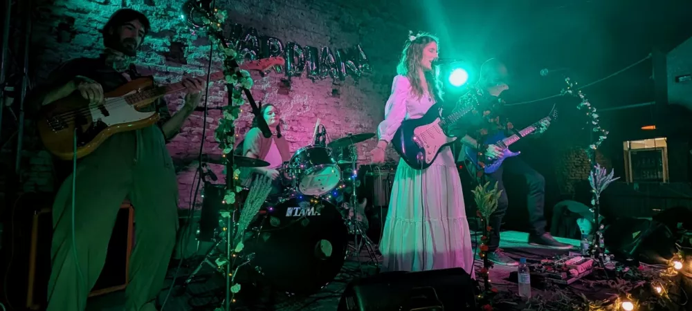 Imagen de la presentación del disco en casa Unclan